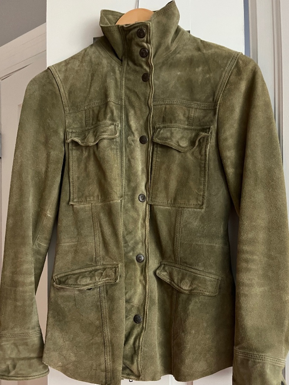 Free People Genuine Suede Jacket